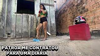 I couldn't resist sitting on Flakael's cock in backyard