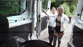 the milkmen with ria sunn in group scene