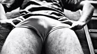 Naughty naked exhibitionist flashes big cock in handjob masturbation and sex videos!