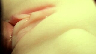 i flush lube in her pussy for double penetration fetish