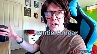 Tricked British Mother-in-Law Gives Blowjob and Rides Cock