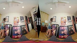 Holly hendrix gets framed in hardcore pov scene with monster cock and close up action