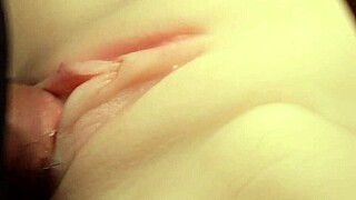 i flush lube in her pussy for double penetration fetish