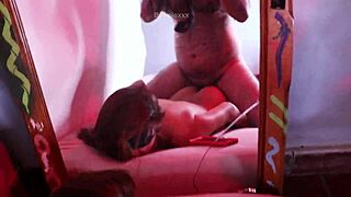 anal creampie with latina redhead submissive in pov orgasm 😈