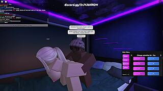 check out this roblox fun with blonde character 😏