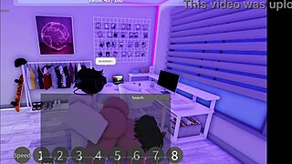 follandola en dos condominios distintos roblox 😏