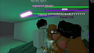 follandola en dos condominios distintos roblox 😏