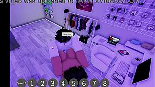 follandola en dos condominios distintos roblox 😏