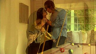 After losing pool, she gives her ass to her husband in doggystyle