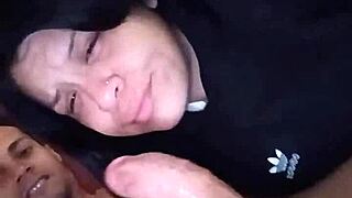 my stepbrother forces me to suck his dick after leaving us alone, feeling so scared and overwhelmed.