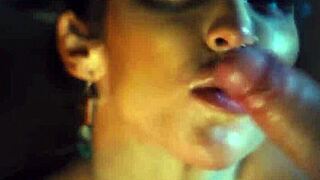 Sloppy Cock Sucking And Riding On Spaceship With Tru Kait.