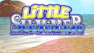 Little summer compilation of blonde teens masturbating and exploring lesbian sex.