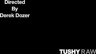 Fit blonde Lexi gets anal gaping in Tushyraw