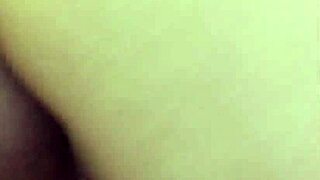 Foot job creampie with sexy girl