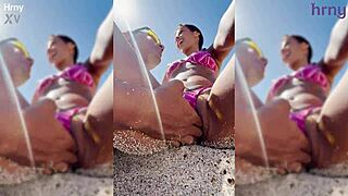 i fingered that sexy latina college girl on the beach, she orgasmed so hard.