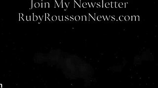 Ruby Rousson owns her slave in this femdom scene