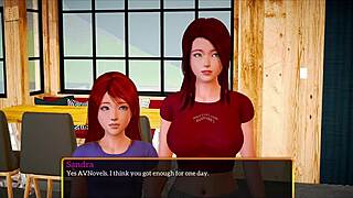 What's happening in my new family with teens and milfs playing games?