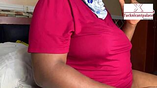 stepmom-chubby ebony squirts like spring water during bbc hardcore sex full video on red sheer 😩