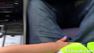 joseline kelly encounters a stranger in public and they fuck outdoors