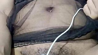 indonesian girl masturbates with eggplant to orgasm