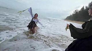 Pirates fucking sailors after shipwreck?