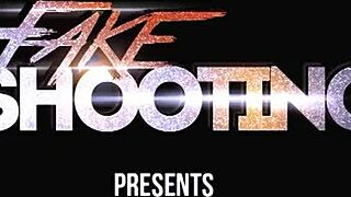 oiled student opens legs for agent's cock on sofa