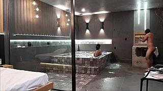 Wow! My Friend Loved Luxury Motel and Released Her Ass!