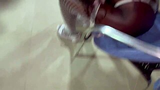 Cock in that hot black babe's ass 😏