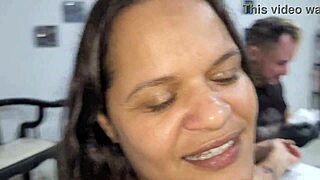 Tattoo On My Latina Girl! In Exchange For Her Big Ass Pussy!