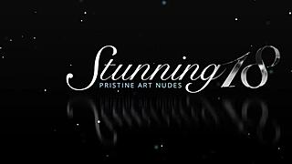 Teen cutie lucilla r rubs clit