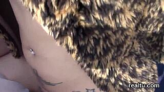 Exquisite czech teen teased in mall and rode in pov?