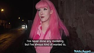 Public Agent Removes Chastity Belt And Creampies Wet Pussy In Pov Spanking Scene!