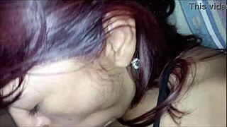 Fucking my big-ass aunt, she lovs it!