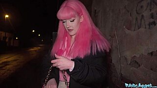 Public Agent Removes Chastity Belt And Creampies Wet Pussy In Pov Spanking Scene!