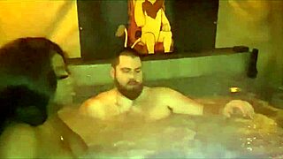 kaiya rose in quickie hot tub creampie sex with wca productions.