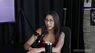 Compilados Da Luciana Picchi No Bora Cast Com Bruna Carlos E Matheus Caetano - Parte 4 Watch On Sheer Red