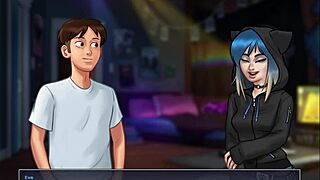 I Am Playing Summertime Saga 27, It's An Erotic Game With Amateurs And Homemade Scenes