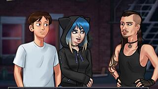 I Am Playing Summertime Saga 27, It's An Erotic Game With Amateurs And Homemade Scenes