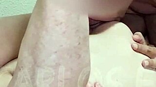 Watch The Husband Devour His Wife's Shaved Pussy On The Bed?