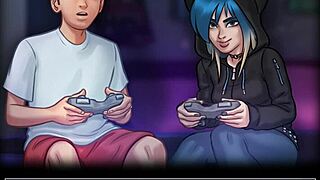 I Am Playing Summertime Saga 27, It's An Erotic Game With Amateurs And Homemade Scenes