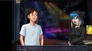 I Am Playing Summertime Saga 27, It's An Erotic Game With Amateurs And Homemade Scenes