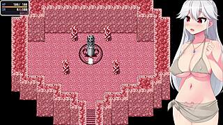 Offering Hole Shrine Maiden Feeder in Ero-Dungeon Part 5