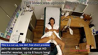 Melany Lopez Feels Intense Pleasure During Her Backstage Nurse Exam