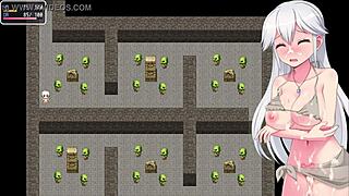 Offering Hole Shrine Maiden Feeder in Ero-Dungeon Part 5