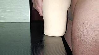 Intense Anal Sex with Curvy Sally Ends in Creampie Between Thighs