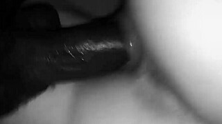 Riding massive black cock wildly like a desperate bitch