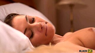 I can't believe this lovely Czech dollface is playing such dirty sexual games with the black DJ, feeling every intense moment.