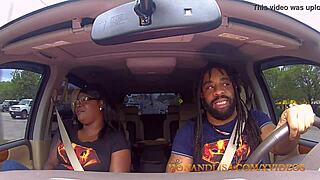 Ebony Milf Lisa Rivera Delivers Gagging Sloppy Blowjob in Jacuzzi