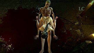 oh man shadowheart like gets seperated from her group and ends up in this wild blowjob deepthroat cowgirl riding slut game with the crew