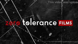 zerotolerancefilms captures tiny petite cute blonde struggling to fit gamer friend's big cock in doggystyle deepthroat.